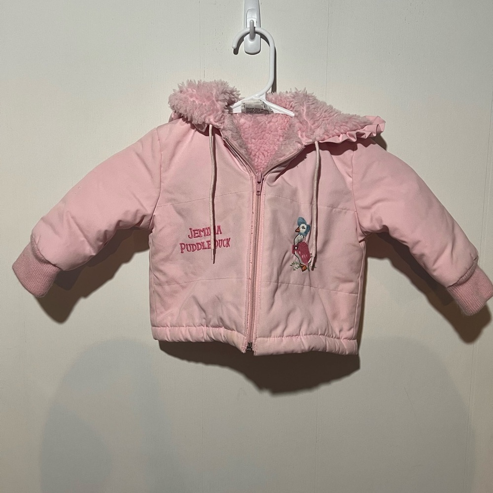 Vintage: Beatrix Potter - Fleece Lined Hooded Baby Jacket & Snowpants - 12mons